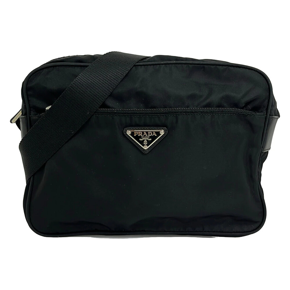 Prada Black Nylon Shoulder Bag #341756P67B